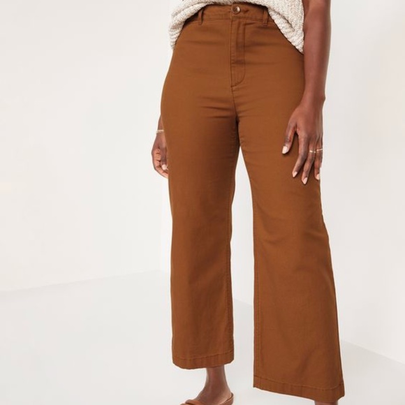 ISO! Old Navy Bourbon 0/2/2p Wide Leg - Picture 1 of 1